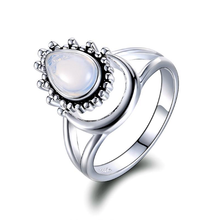 Load image into Gallery viewer, Moonstone Water Drop Ring
