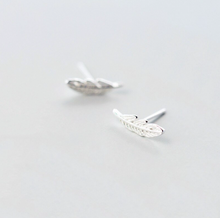 Load image into Gallery viewer, Feather Stud Earrings
