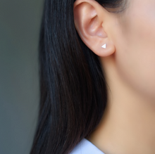 Load image into Gallery viewer, Triangle Stud Earrings
