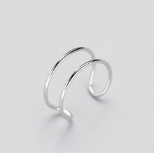 Load image into Gallery viewer, Double Line Ring
