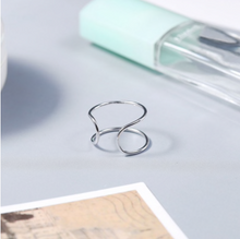 Load image into Gallery viewer, Double Line Ring
