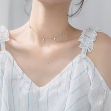 Load image into Gallery viewer, Star Moon Necklace
