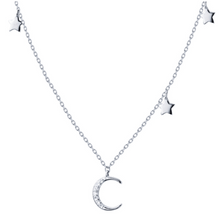 Load image into Gallery viewer, Star Moon Necklace
